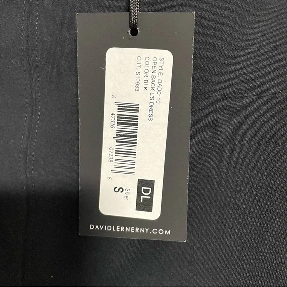 David Lerner Revolve Open Back Bodycon Little black Dress Size S - Picture 6 of 10
